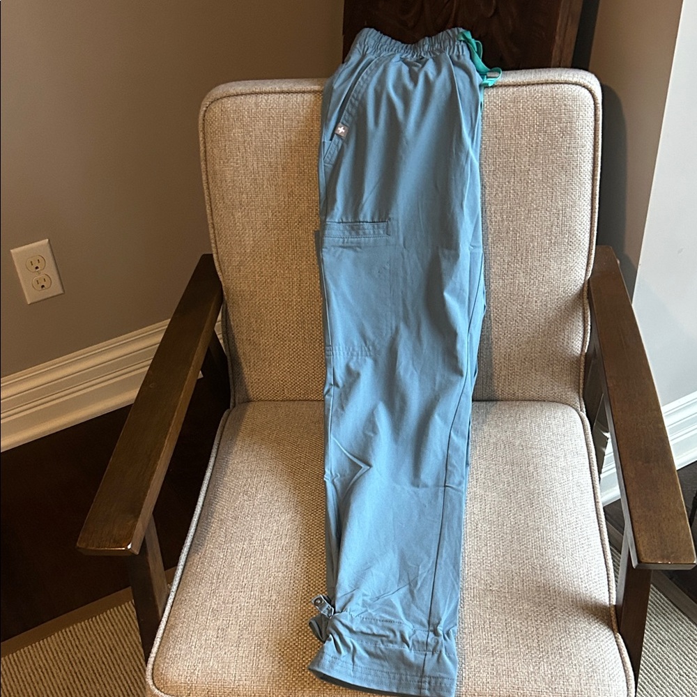 Figs Light Blue scrub Joggers for Women